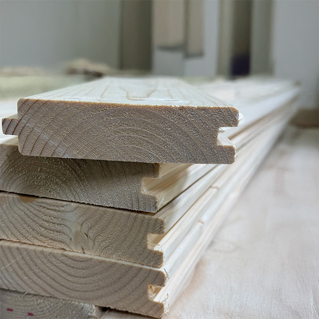 planed wood